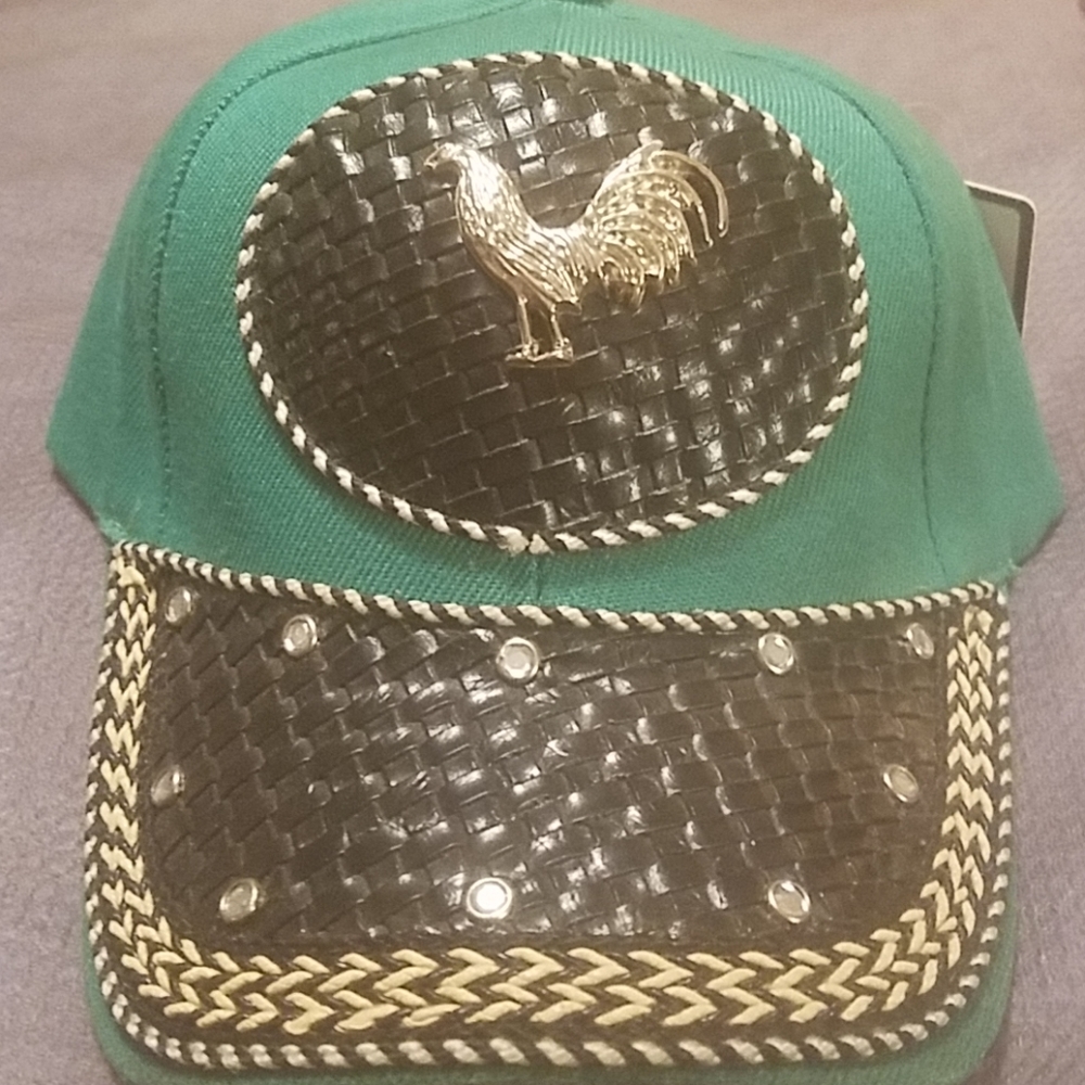 Child's kelly green baseball cap